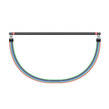 Bande élastique fitness 75 lbs corde de tension bande de résistance résistance elastique latex-barre pilates à pour etirement squat